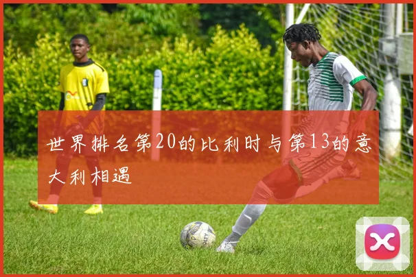 世界排名第20的比利时与第13的意大利相遇